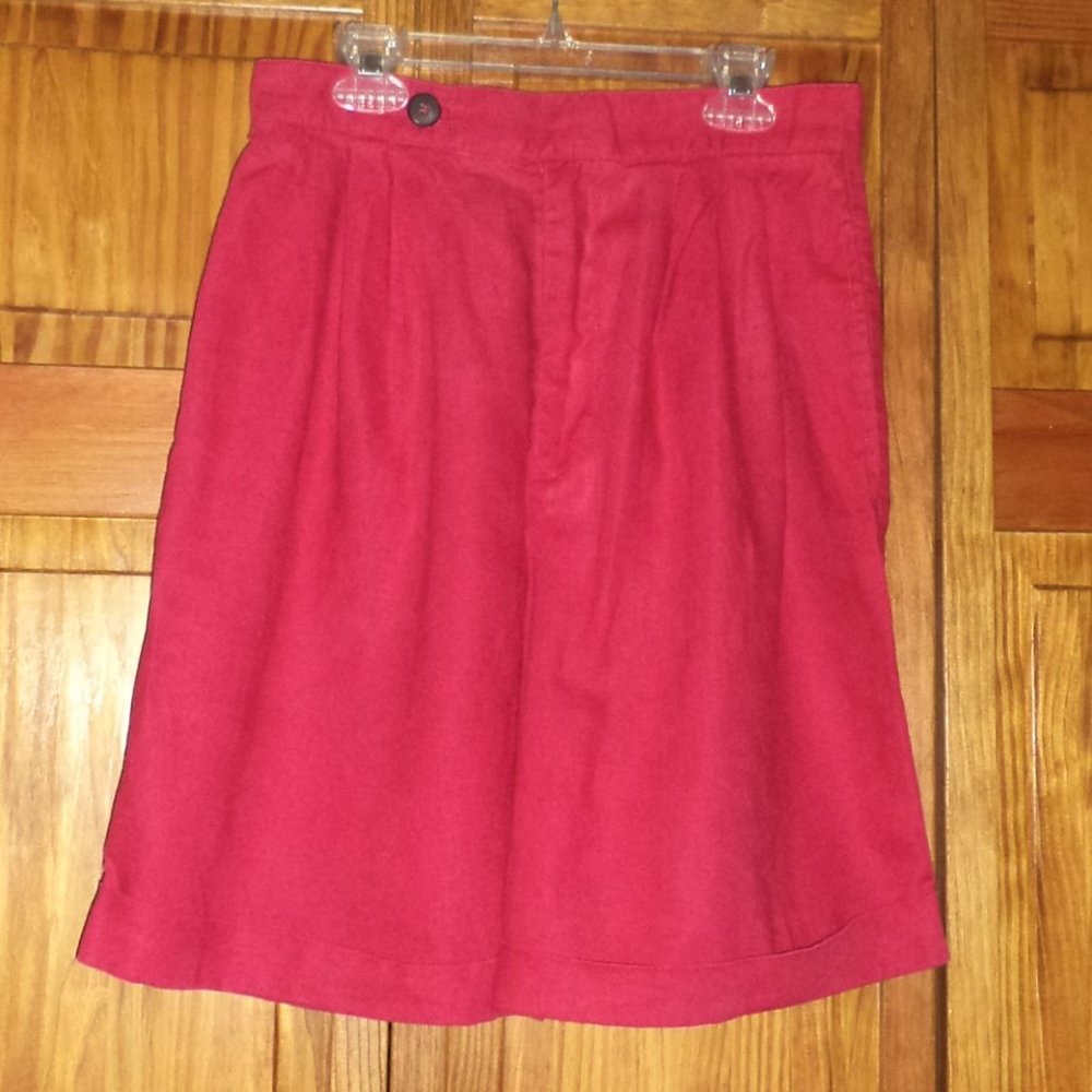 ESPERIT fuchsia tone dress shorts sz 7/8 woman